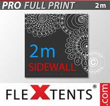 Pikateltta Flextents PRO täydellä digitaaliprintillä 2m