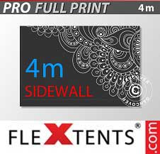 Pikateltta Flextents PRO täydellä digitaaliprintillä 4m