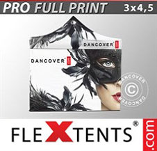Pikateltta FleXtents Pro 3x4,5m, sis. 4 sivuseinää