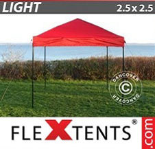 Pikateltta FleXtents Light 2,5x2,5m Punainen